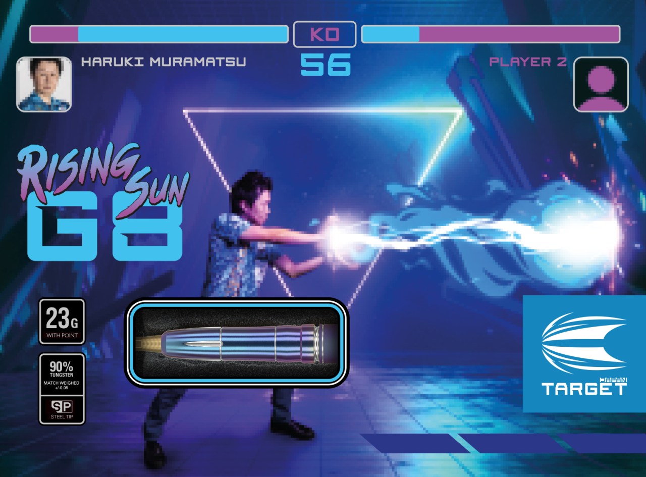 Target Japan - Rising Sun Gen8 Darts - 90% Tungsten Darts