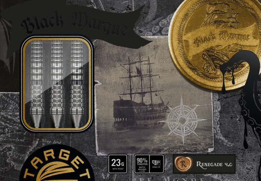 Target Japan - Black Marque Renegade 4.0 Darts - 90% Tungsten Darts