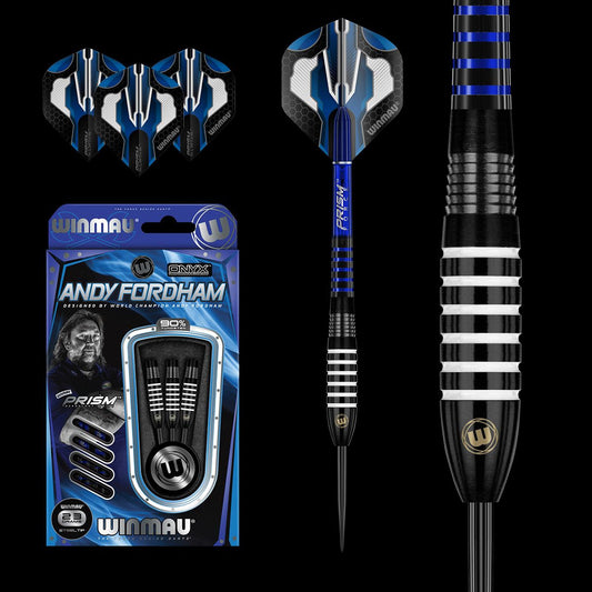 Winmau Andy Fordham 90% Tungsten Darts - 23g/25g