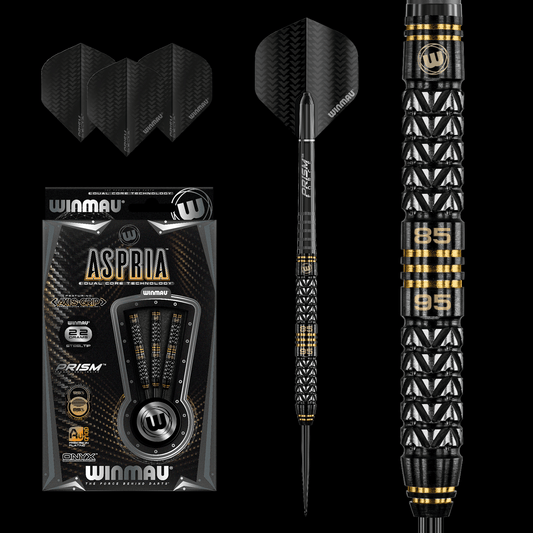 Winmau Aspria 95/85% Tungsten Darts - 22g/24g