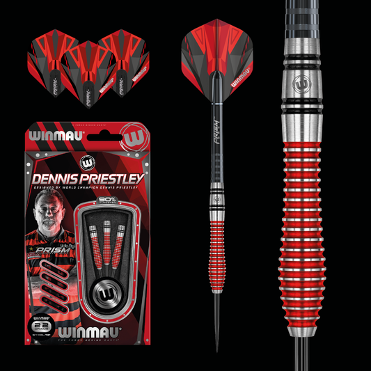 Winmau Dennis Priestly 90% Tungsten Darts - 22g / 24g / 26g