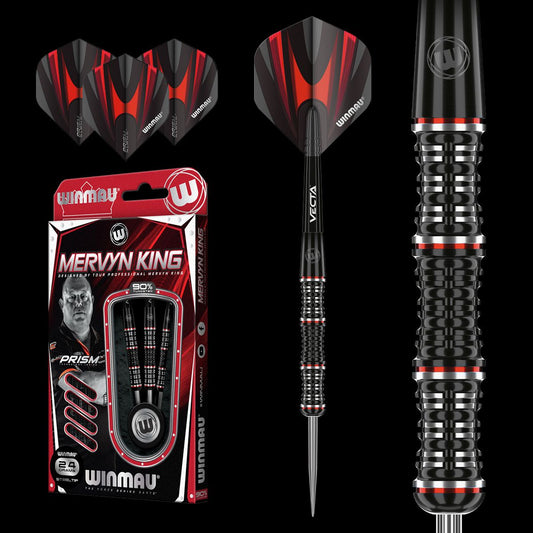 Winmau Mervyn King SE 90% Tungsten Darts - 20g / 24g