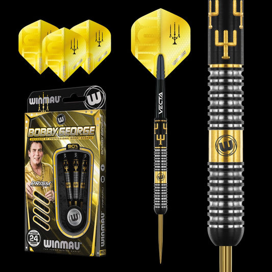 Winmau Bobby George 90% Tungsten Darts - 24g