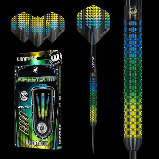 Winmau Firestorm 90% Tungsten Darts - 22g / 23g / 24g / 26g / 28g