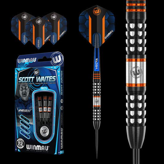 Winmau Scott Waites 90% Tungsten Darts - 22g / 24g