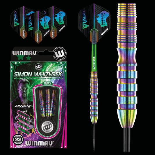 Winmau Simon Whitlock World Cup SE 90% Tungsten Darts - 22g / 23g / 24g