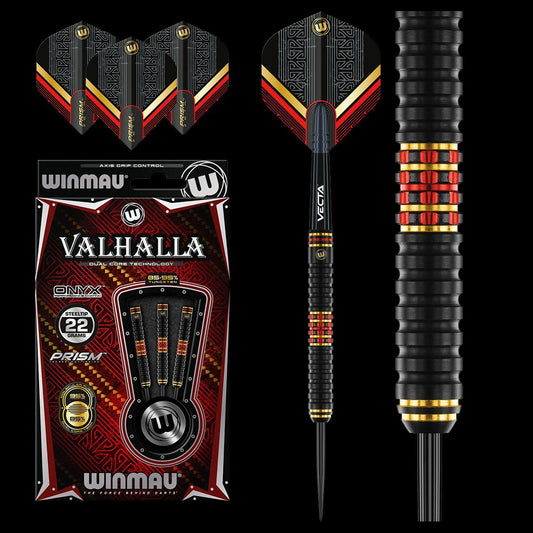 Winmau Valhalla 95/85% Tungsten Darts - 22g / 24g / 26g