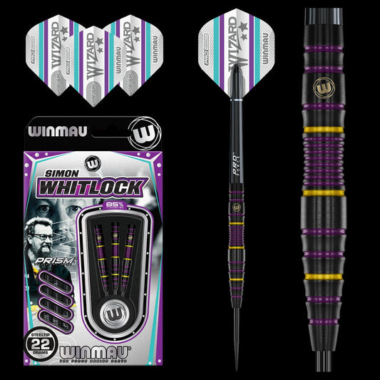 Winmau Simon Whitlock Pro Series 85% Tungsten Darts - 22g / 24g