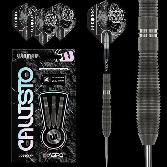 Winmau Callisto 2 - 90% Tungsten Darts - 23g / 24g / 25g