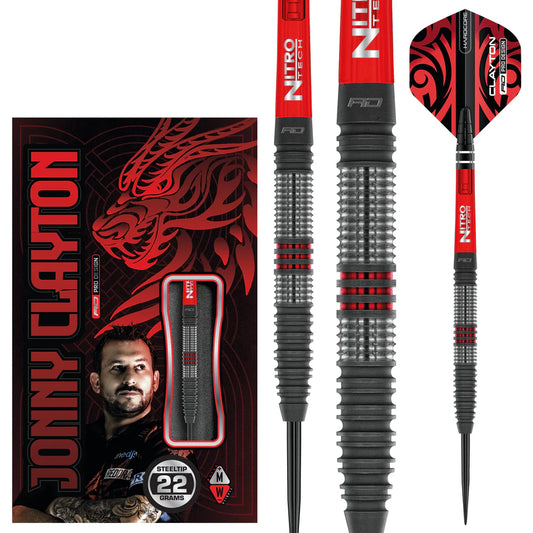 Red Dragon - Jonny Clayton Hiraeth - 90% Tungsten Darts