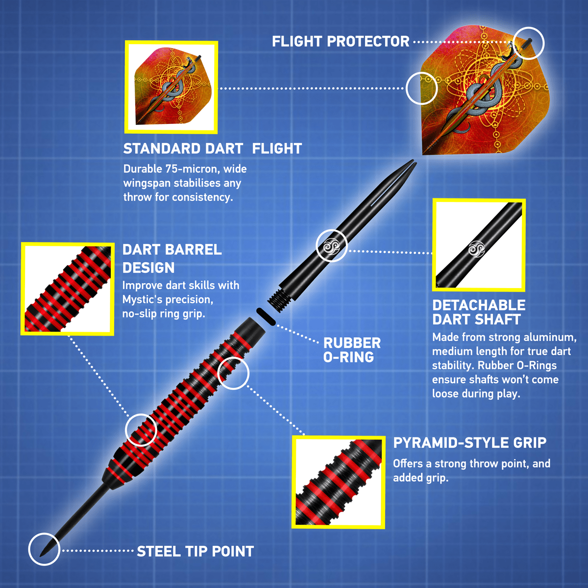 Shot - Mystic Brass Darts