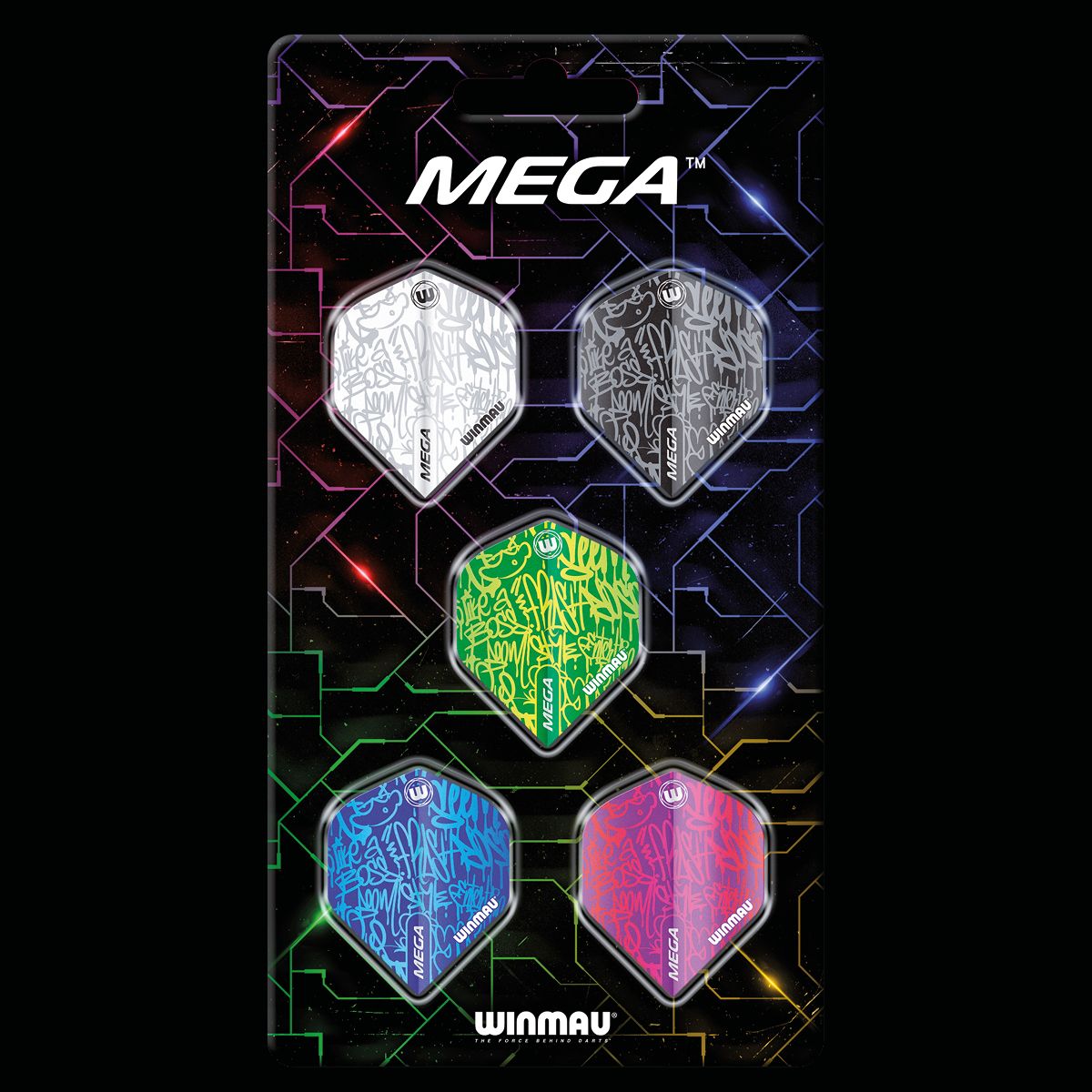 Winmau Mega Standard Flight Collection