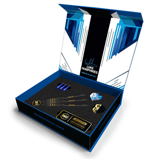 Red Dragon - Luke Humphries - 50th Anniversary Collectable Darts Box - 22g