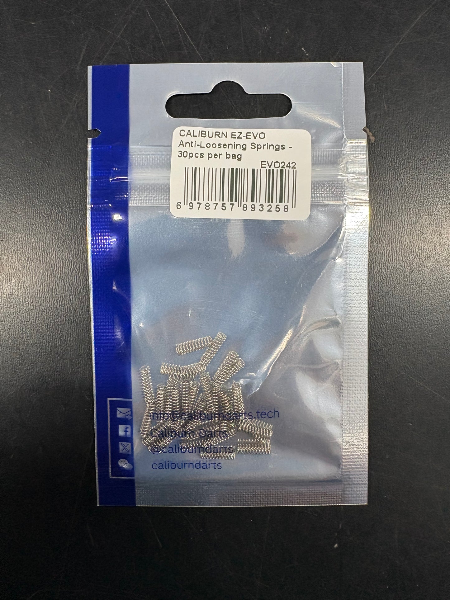 Caliburn EZ-EVO Anti Loosening Springs - 30pc per bag