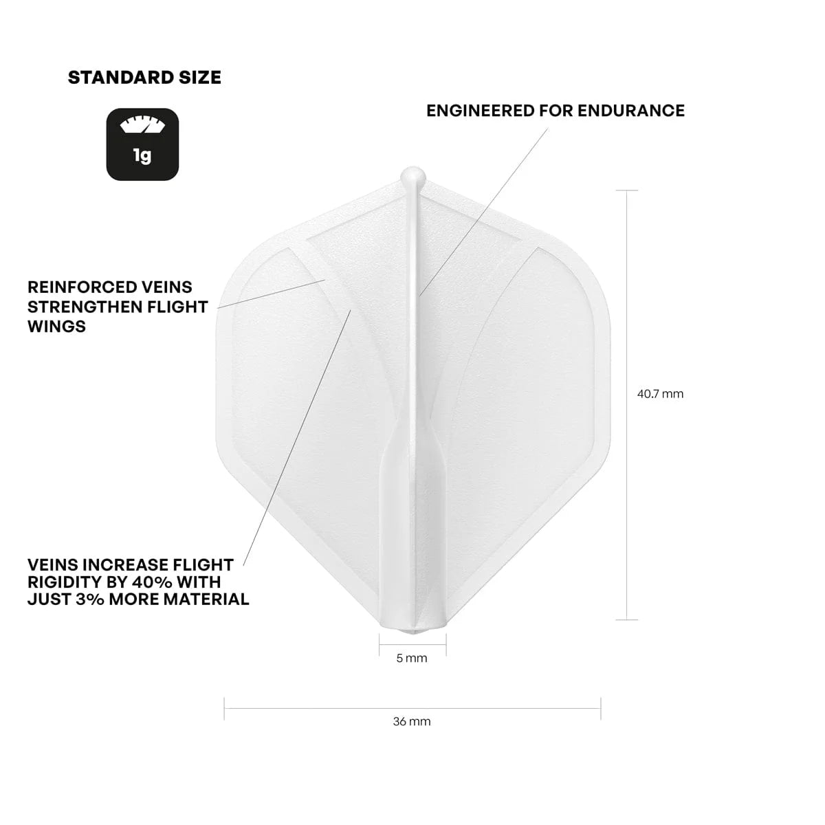 Shot Airfoil Molded Flight System