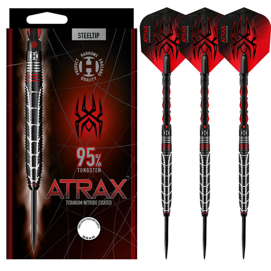 Harrows - Atrax - 90% Tungsten Darts - 21g to 26g