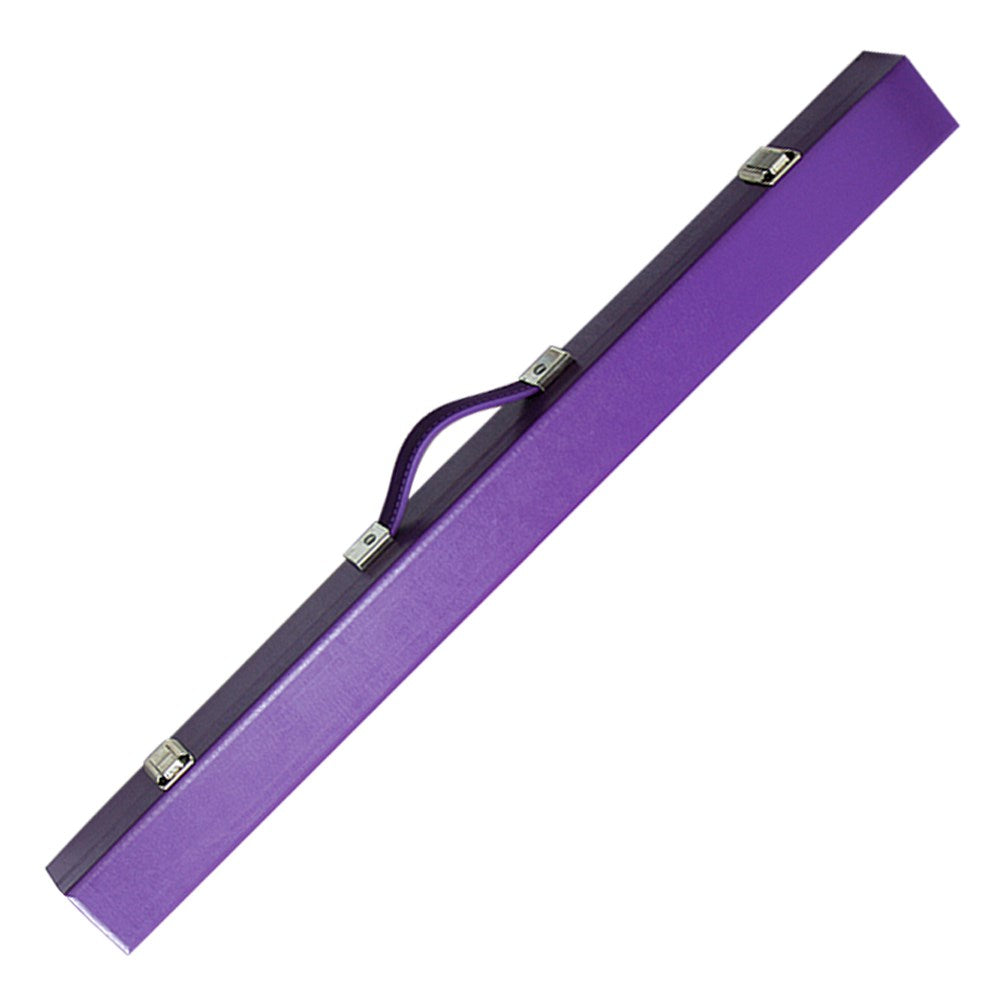 2 Piece Hard Box Cue Case - Choose from 7 Colours