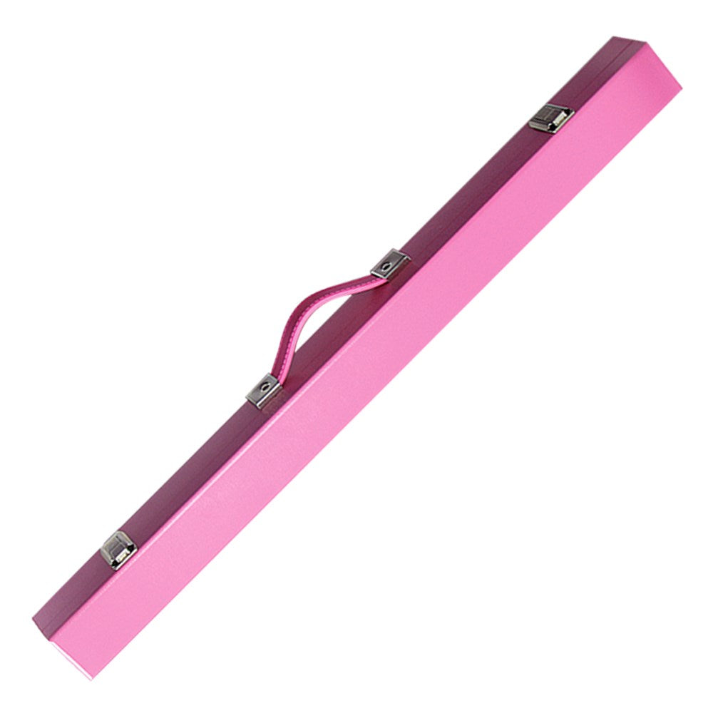 2 Piece Hard Box Cue Case - Choose from 7 Colours