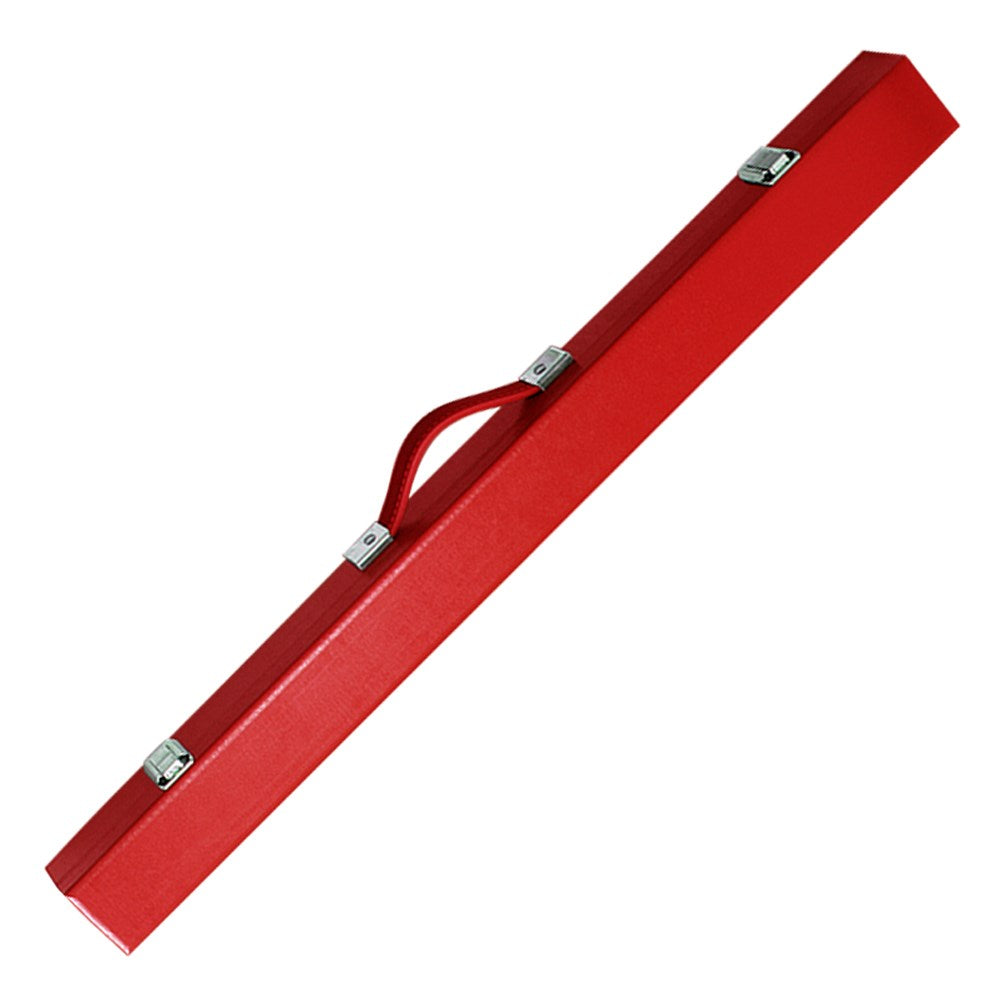 2 Piece Hard Box Cue Case - Choose from 7 Colours