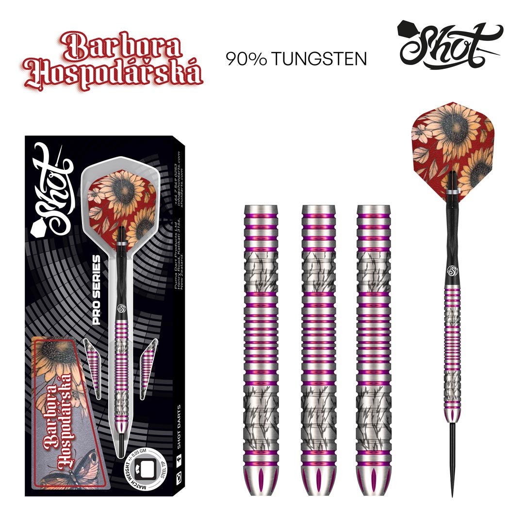 Shot - Barbora Hospodarska 2.0 90% Tungsten Darts