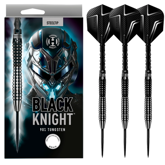 Harrows - Black Knight - 90% Tungsten Darts - 21g to 26g