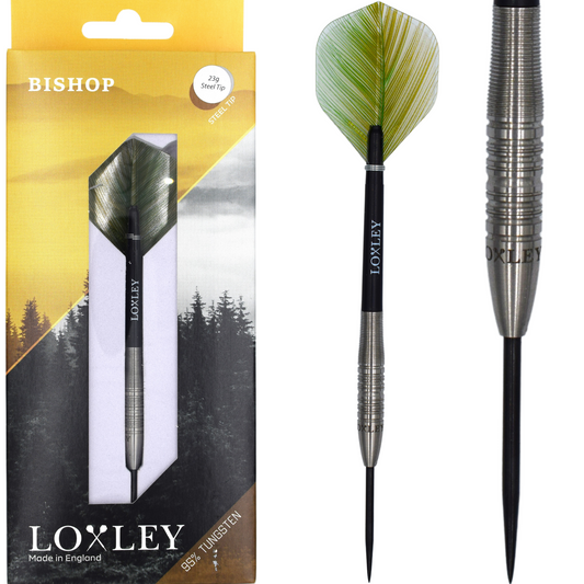 Loxley Darts - Bishop - 90% Tungsten Darts - 21g / 23g / 25g