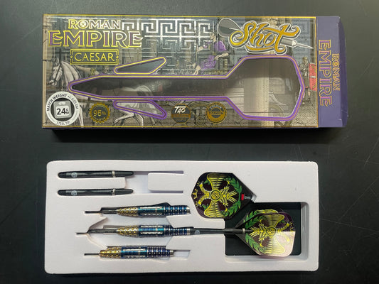 (Mis-colour) Blue 24g Shot - Roman Empire - Caesar 95% Tungsten Darts