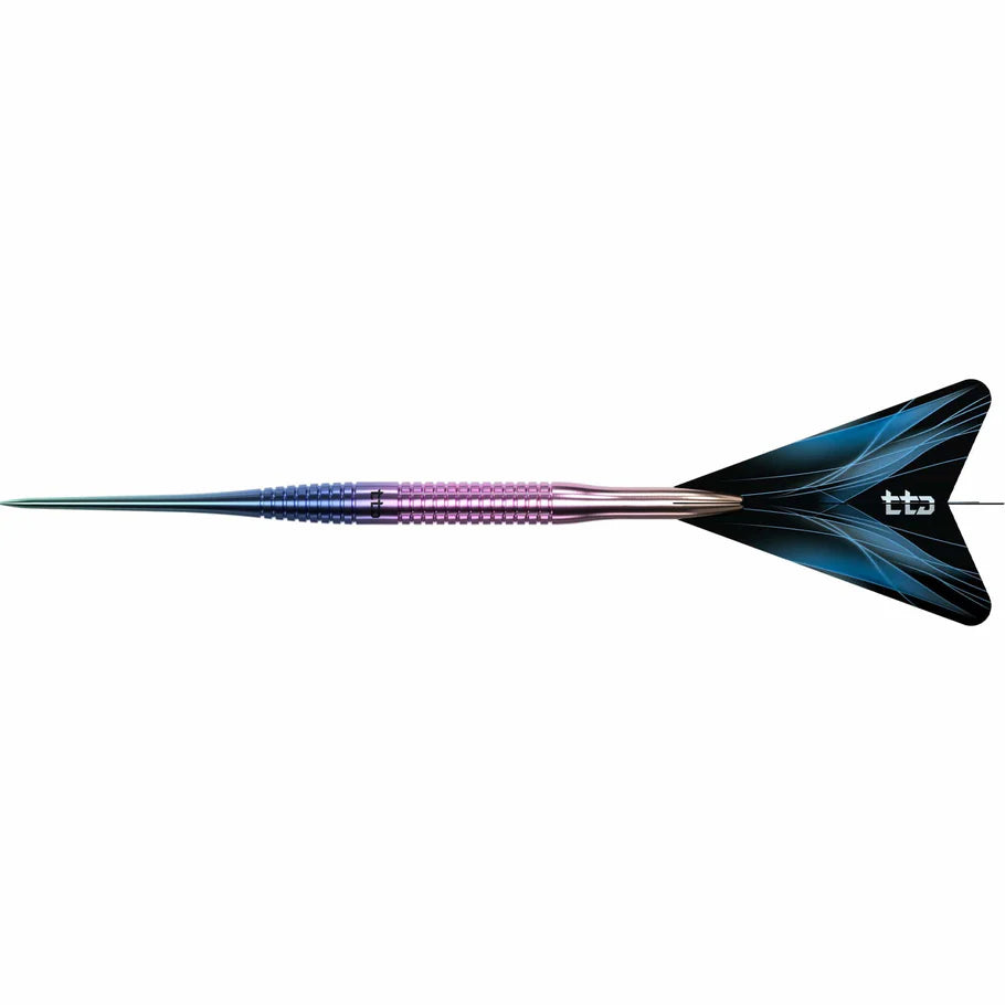 Caliburn Darts - TTD T3 - 7 Grams - Silver / Black / Rainbow - Complete Titianium Dart