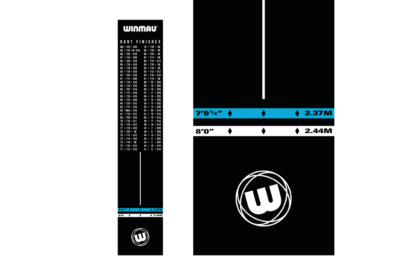 Winmau Outshot Dart Mat