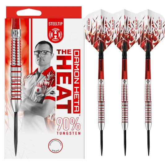 Harrows - Damon Heta Series 2 The Heat - 90% Tungsten Darts - 21g / 23g / 25g