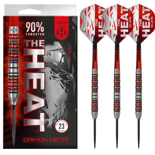 Harrows - Damon Heta Series 3 The Heat - 90% Tungsten Darts - 21g / 23g / 25g