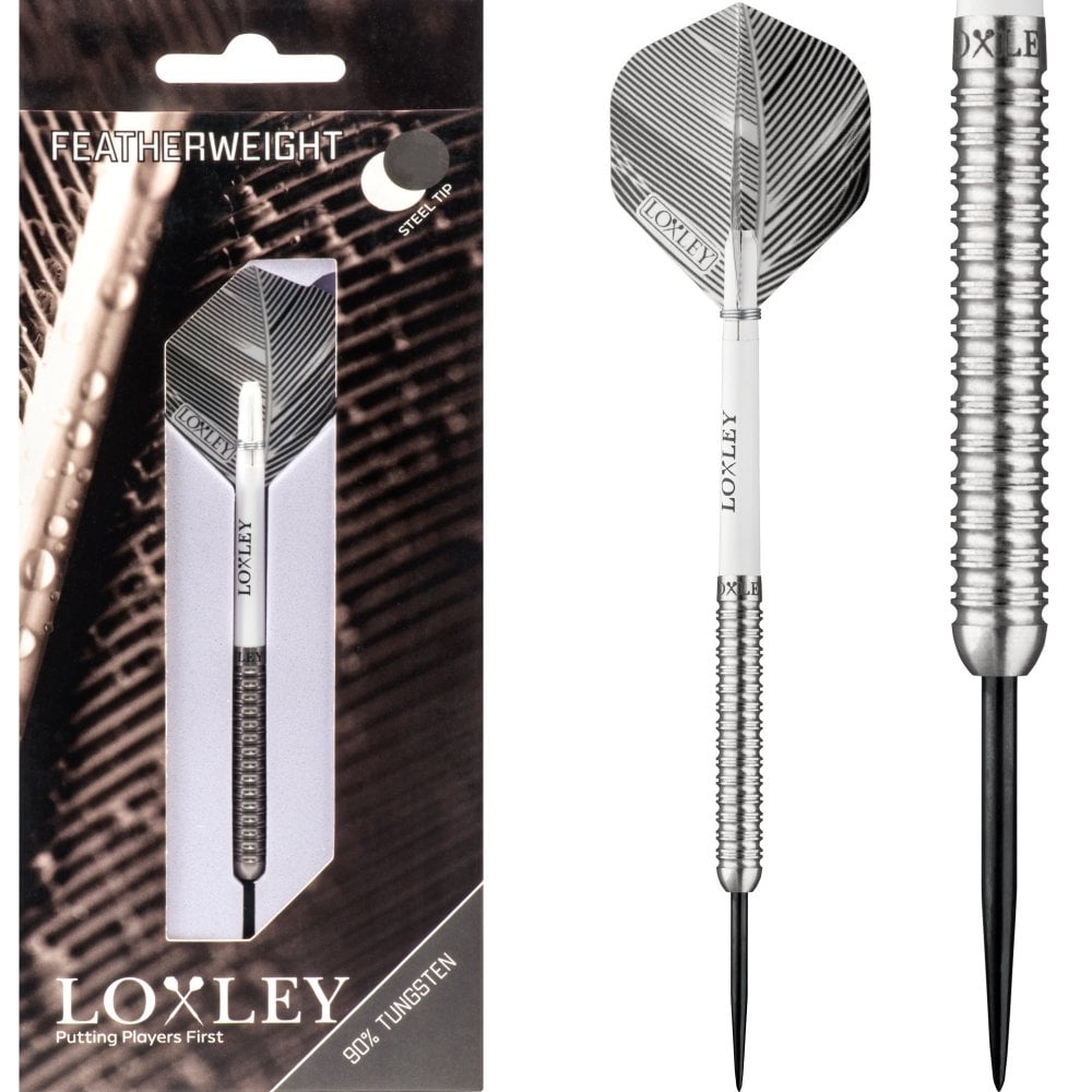Loxley Darts - 16g / 18g Featherweight Black - 90% Tungsten Darts