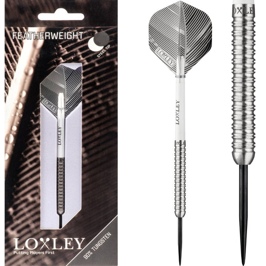 Loxley Darts -  16g / 18g Featherweight Black - 90% Tungsten Darts