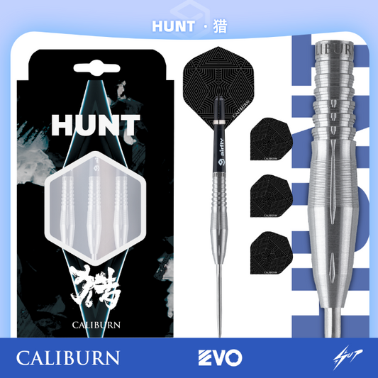 Caliburn - Hunt H4 Darts - 90% Tungsten Darts - 20g / 22g