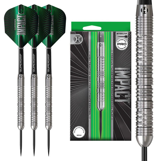 Harrows - Impact Darts - 70% Tungsten Darts - 22g to 26g