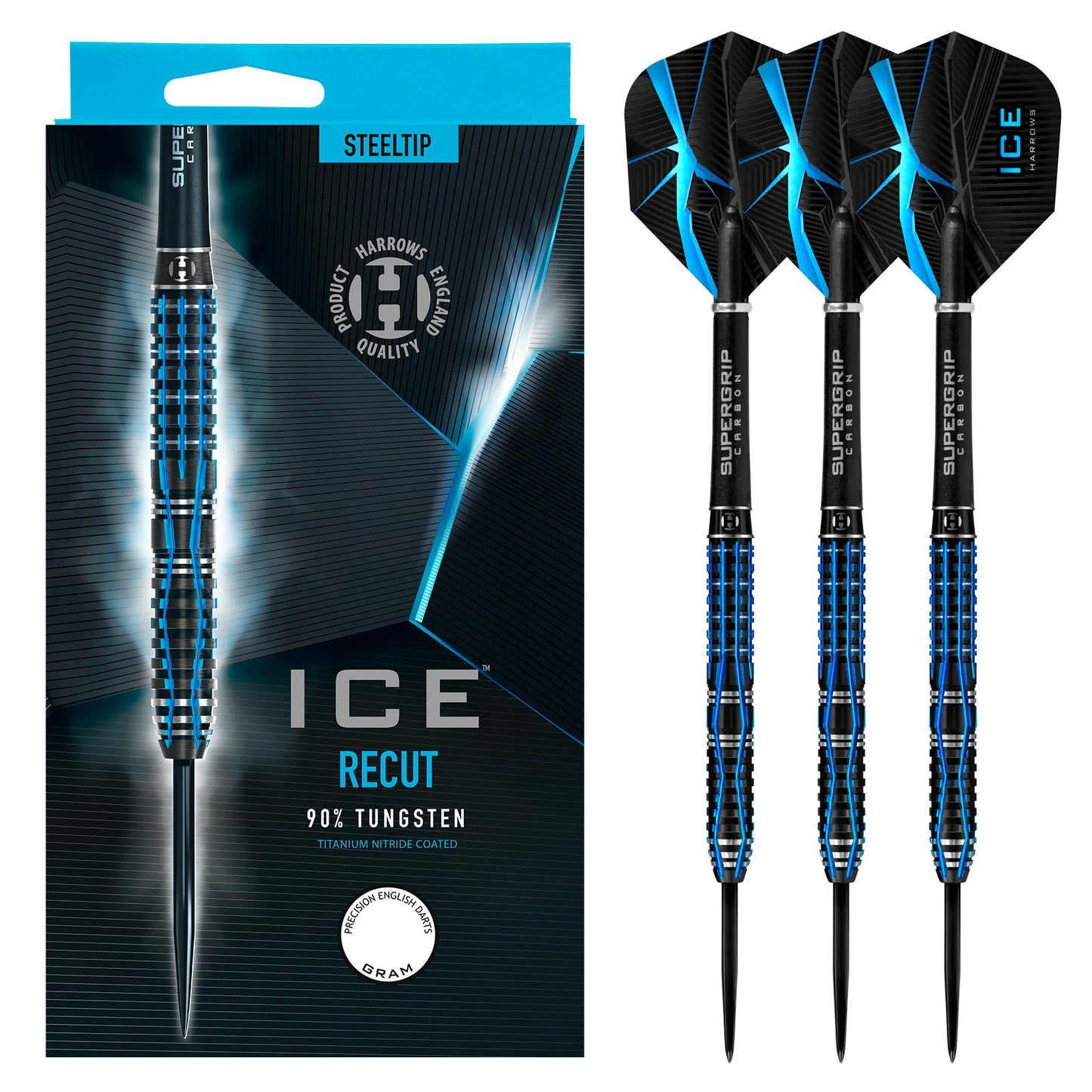 Harrows - Ice Recut - 90% Tungsten Darts