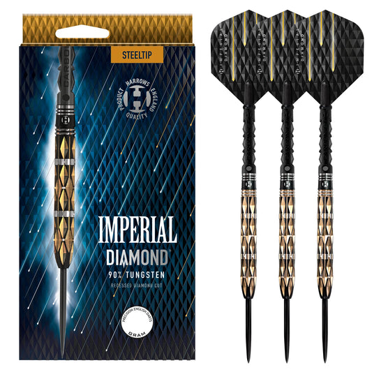 Harrows - Imperial Diamond - 90% Tungsten Darts - 21g to 26g