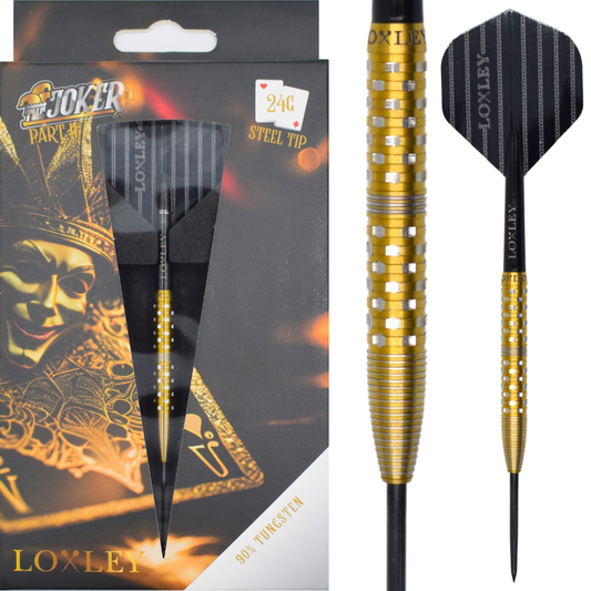 Loxley Darts - The Joker Part 2 90% Tungsten Darts - 22g / 24g