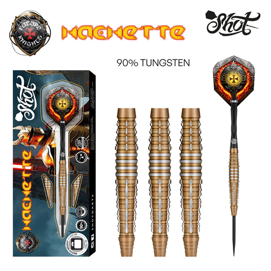 Shot - Future Knights - Hachette 90% Tungsten Darts