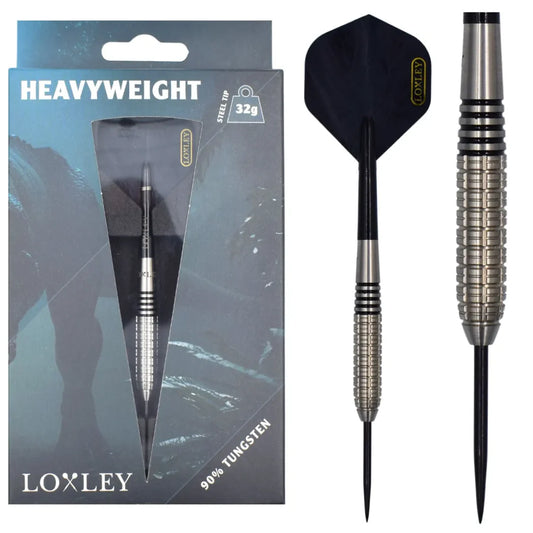 Loxley Darts - Heavyweight 90% Tungsten Darts - 32g