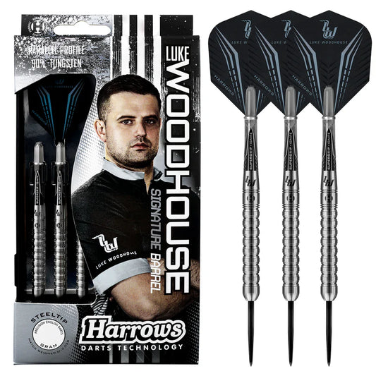 Harrows - Luke Woodhouse Series 1 - 90% Tungsten Darts - 21g / 23g / 25g