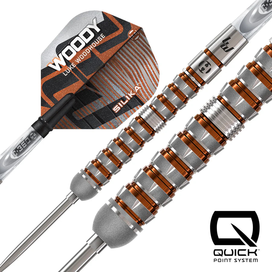 Harrows - Luke Woodhouse Series 3 QP Darts - 90% Tungsten Darts