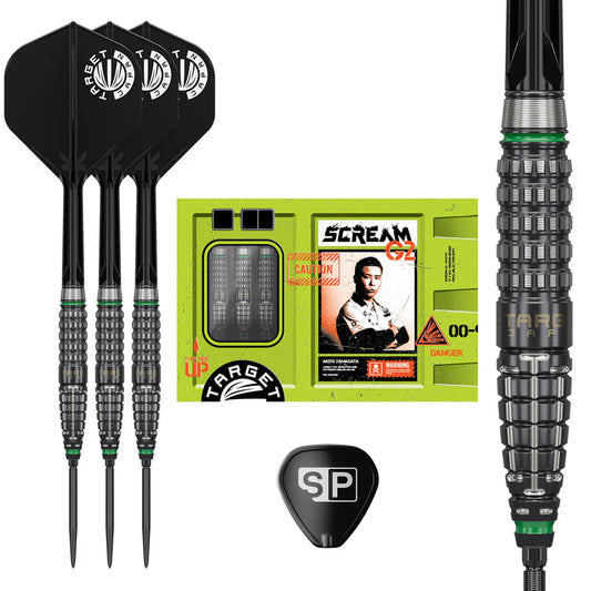 Target Japan - Prime Series Scream Gen 2 Darts - 90% Tungsten Darts