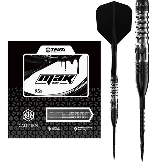 Caliburn - Mak Darts - 95% Tungsten Darts - 21.5g / 23.5g