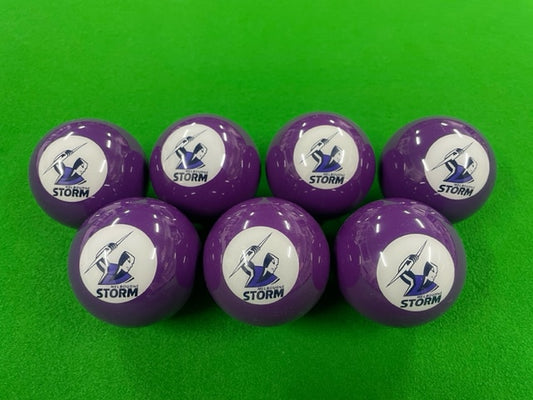 7x 2" Aramith NRL Pool Balls (All Teams Available)