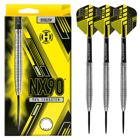 Harrows - NX90 Tapered - 90% Tungsten Darts - 21g to 26g