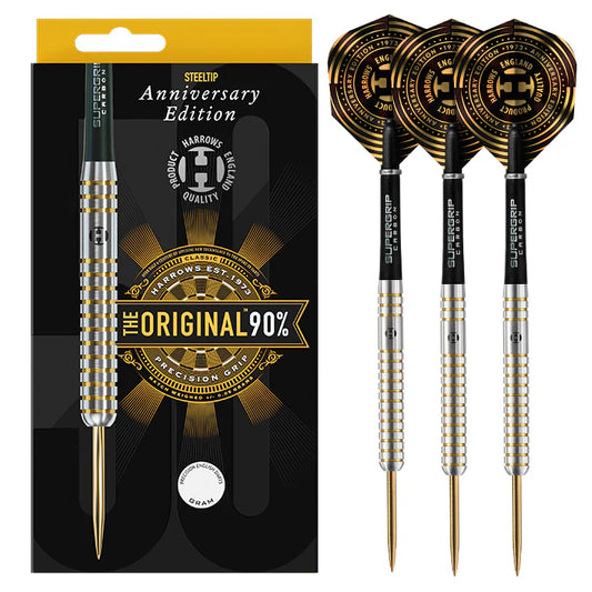 Harrows -  The Original Anniversary - 90% Tungsten Darts - 22g / 24g / 26g