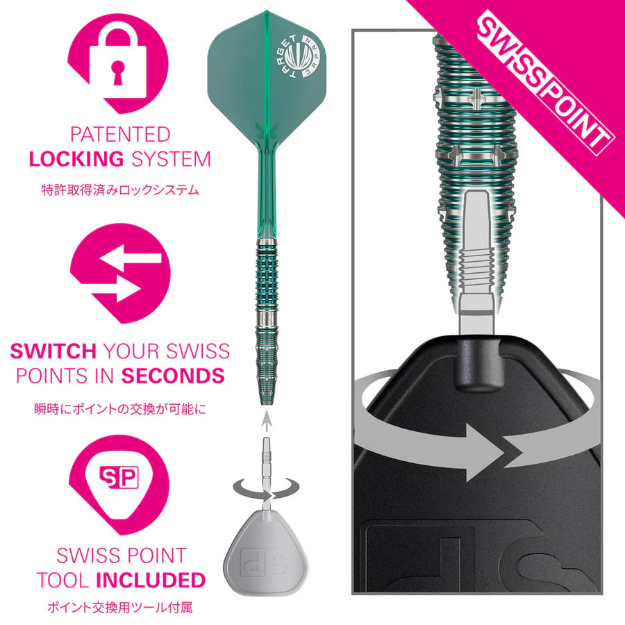 Target Japan - The Miracle Gen 7 Darts - 95% Tungsten Darts