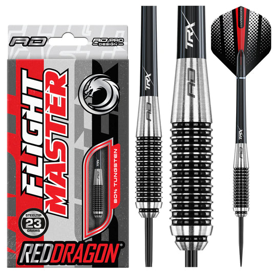 Red Dragon - Flight Masters -  Megaton - 80% Tungsten Darts