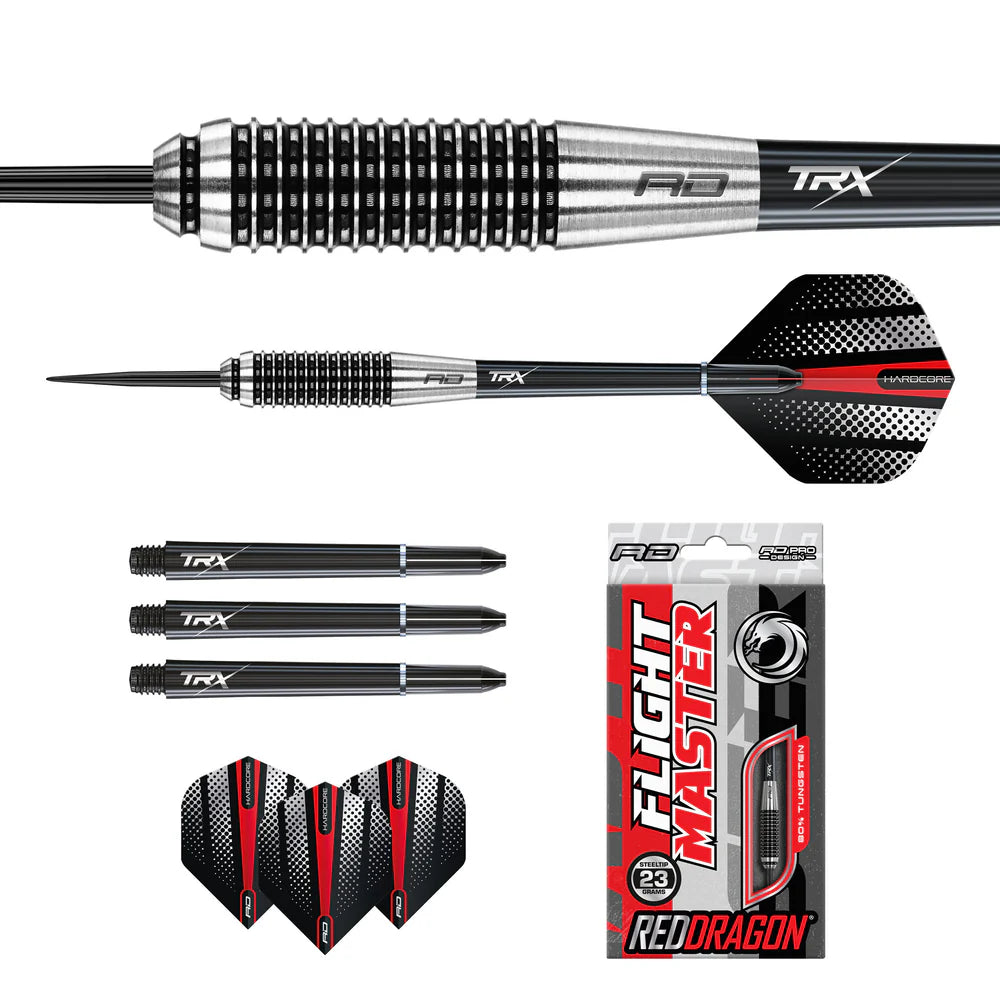Red Dragon - Flight Masters -  Megaton - 80% Tungsten Darts